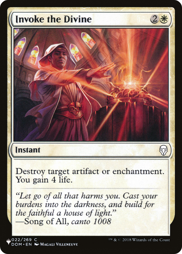 Invoke the Divine - DOM Reprint (PLST)