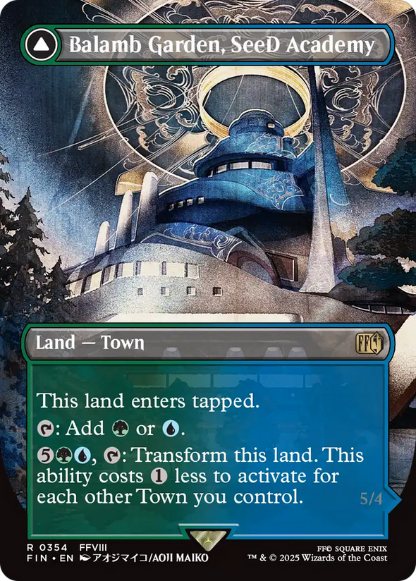 Balamb Garden, SeeD Academy // Balamb Garden, Airborne - Borderless (FIN)