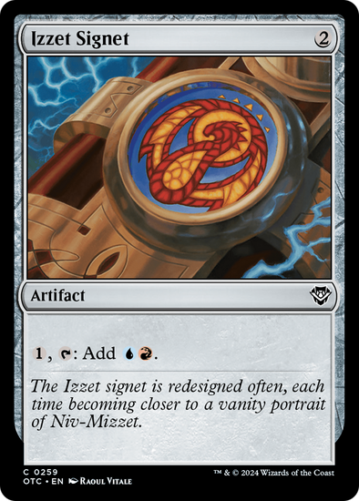 Izzet Signet (OTC)