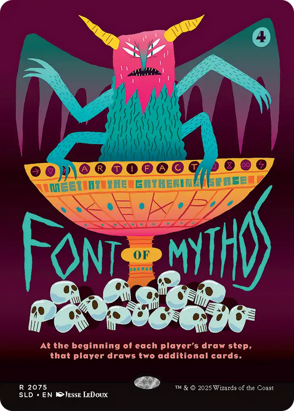 Font of Mythos - Secret Lair x KEXP: You Are Not Alone (SLD)