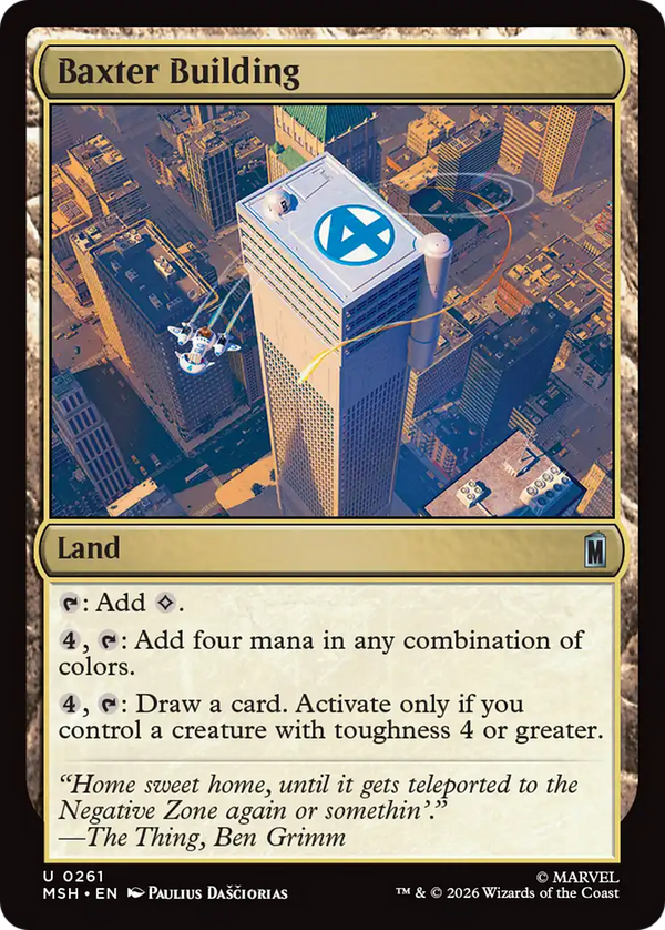 Baxter Building (MSH) (Pre-Order)