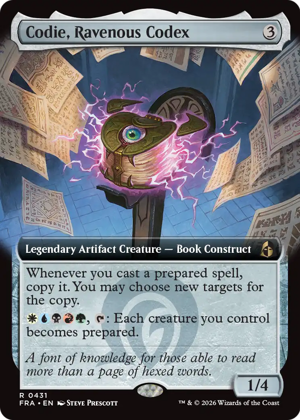 Codie, Ravenous Codex - Extended Art (FRA)