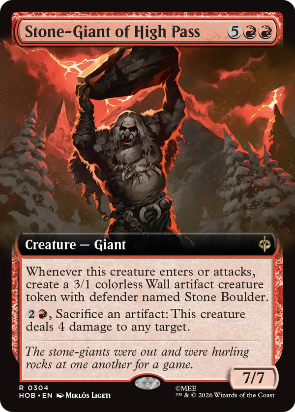 Stone-Giant of High Pass - Extended Art (HOB)