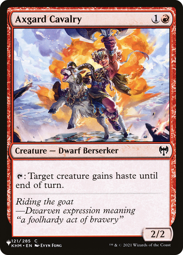 Axgard Cavalry - KHM Reprint (PLST)