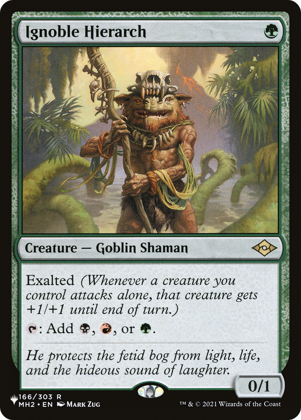 Ignoble Hierarch - MH2 Reprint (PLST)