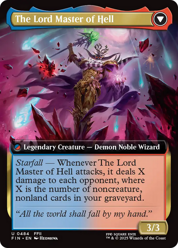The Emperor of Palamecia // The Lord Master of Hell - Extended Art (FIN)
