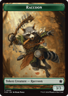 Raccoon //Elf Warrior Token (TFDN)