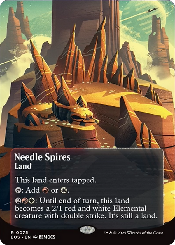 Needle Spires - Borderless Poster (EOS)