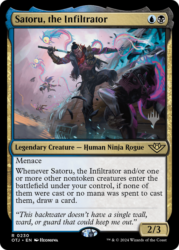 Satoru, the Infiltrator - Promo Pack (POTJ)