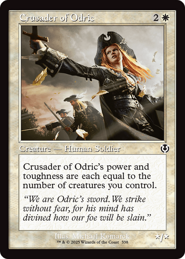 Crusader of Odric - Retro Frame (INR)