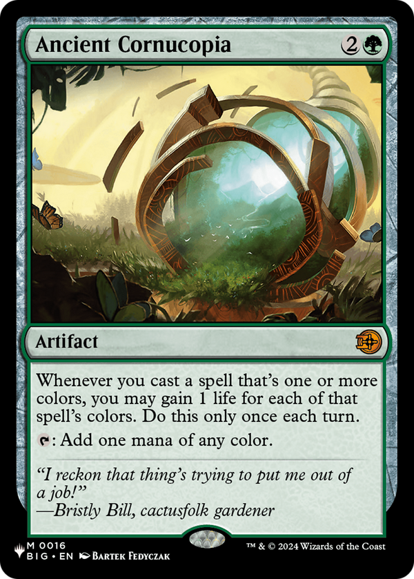 Ancient Cornucopia - BIG Reprint (PLST)