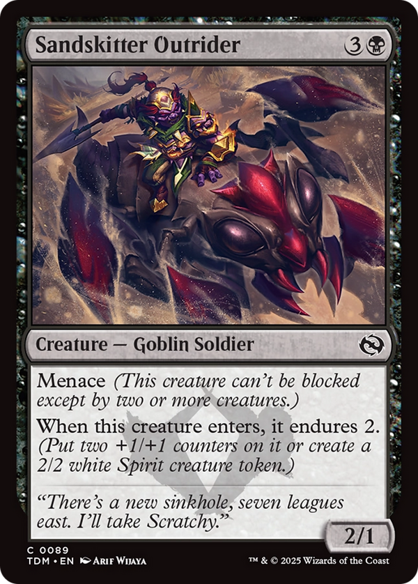 Sandskitter Outrider (TDM)