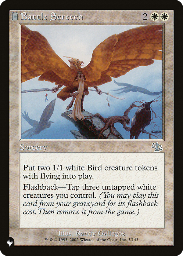Battle Screech - JUD Reprint (PLST)