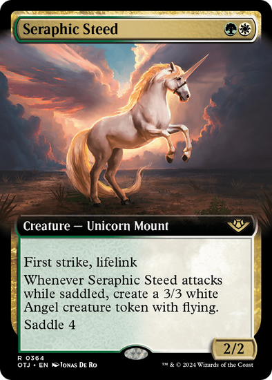 Seraphic Steed - Extended Art (OTJ)