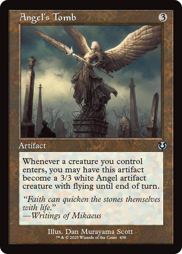Angel's Tomb - Retro Frame (INR)
