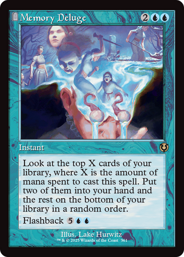 Memory Deluge - Retro Frame (INR)