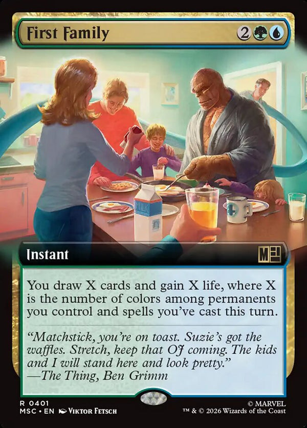 First Family - Extended Art (MSC)