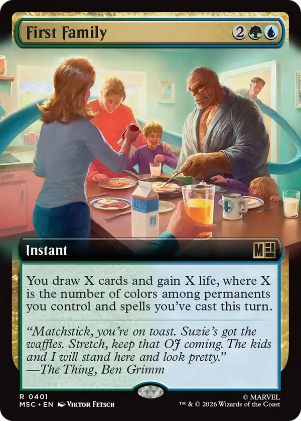 First Family - Extended Art (MSC) (Pre-Order)
