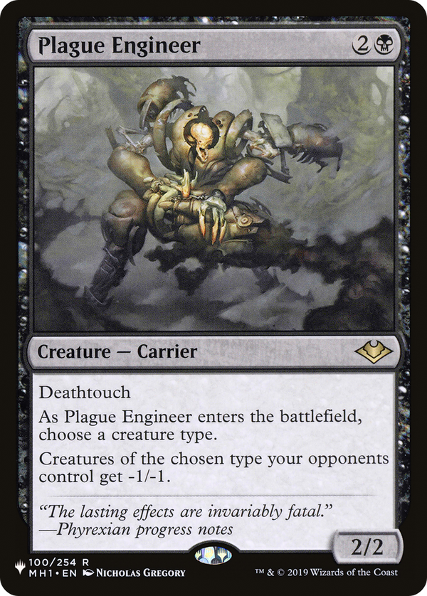Plague Engineer - MH1 Reprint (PLST)