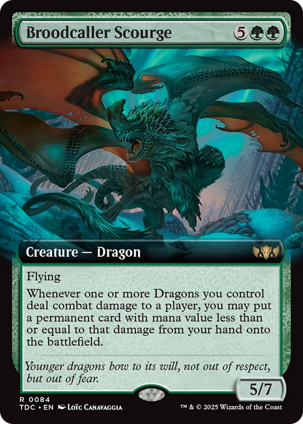 Broodcaller Scourge - Extended Art (TDC)