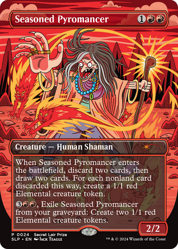 Seasoned Pyromancer - Borderless (SLP)