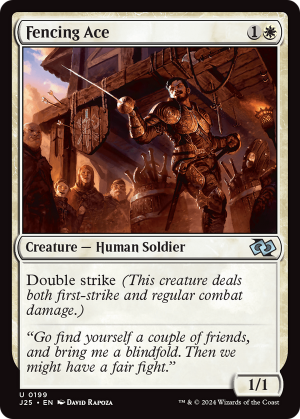 Fencing Ace (J25)