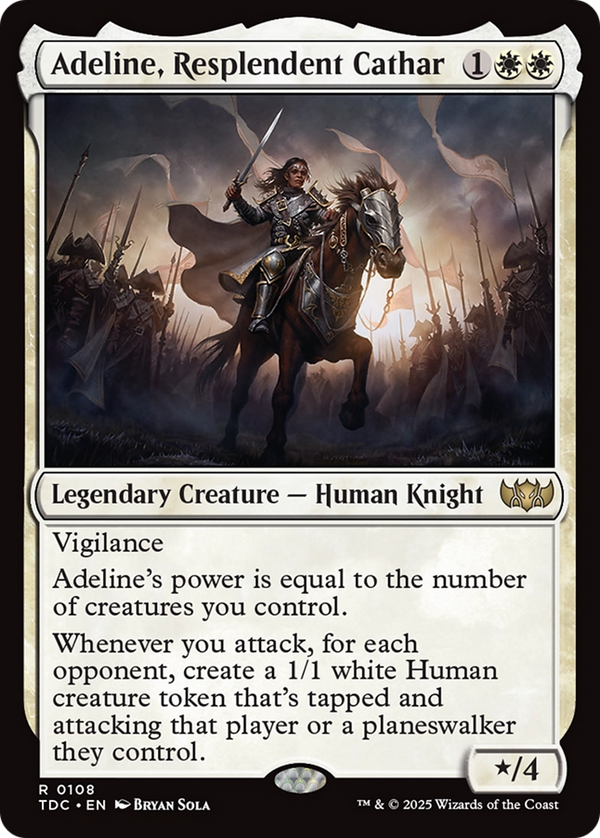 Adeline, Resplendent Cathar (TDC)
