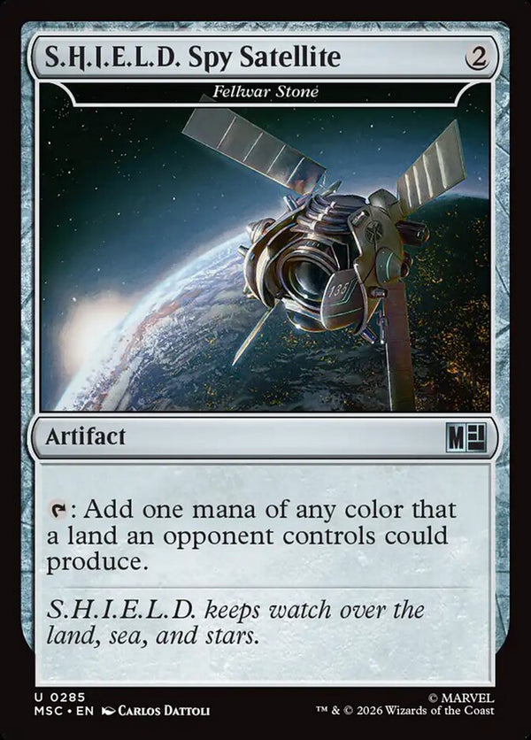 S.H.I.E.L.D. Spy Satellite // Fellwar Stone (MSC)