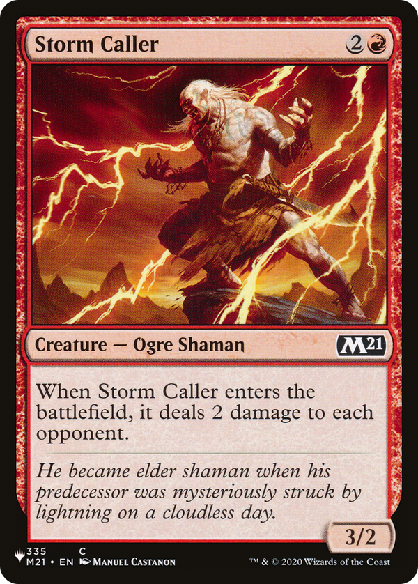 Storm Caller - M21 Reprint (PLST)