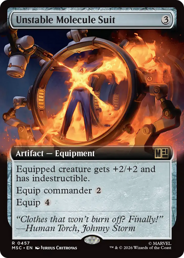 Unstable Molecule Suit - Extended Art (MSC) (Pre-Order)