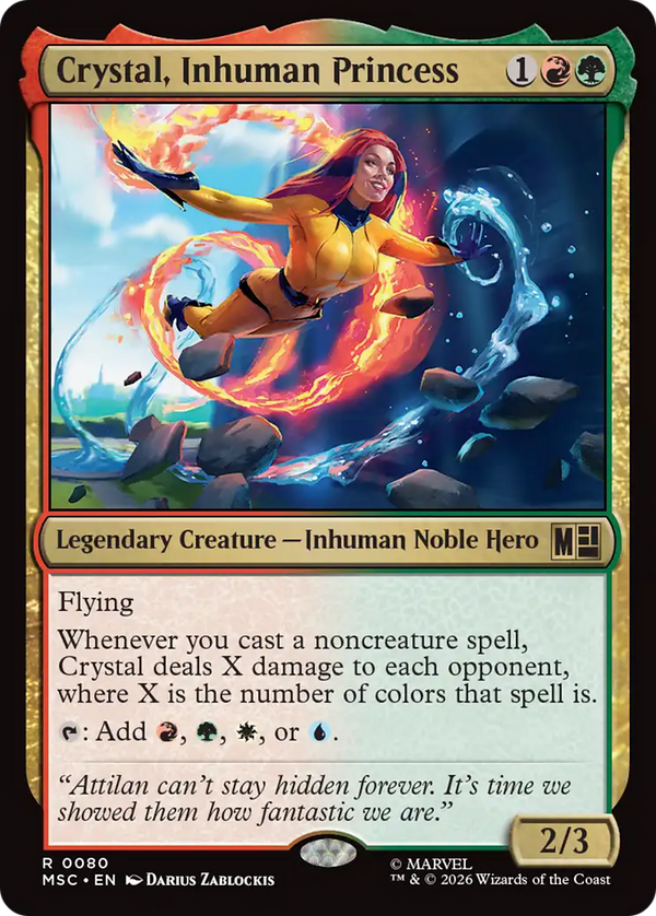 Crystal, Inhuman Princess (MSC) (Pre-Order)