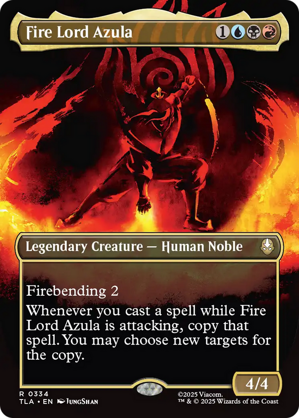 Fire Lord Azula - Borderless Battle Pose (TLA)