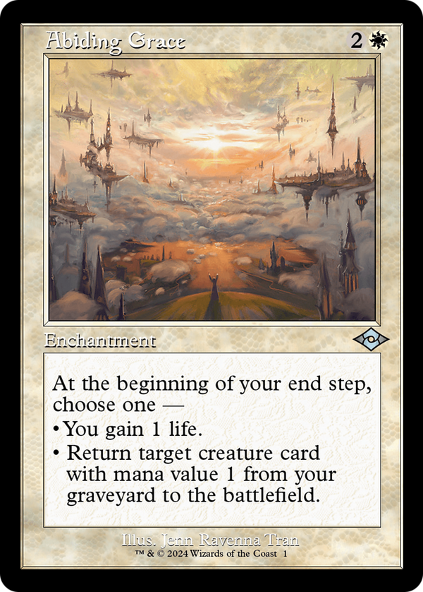 Abiding Grace - Retro Frame (H2R)