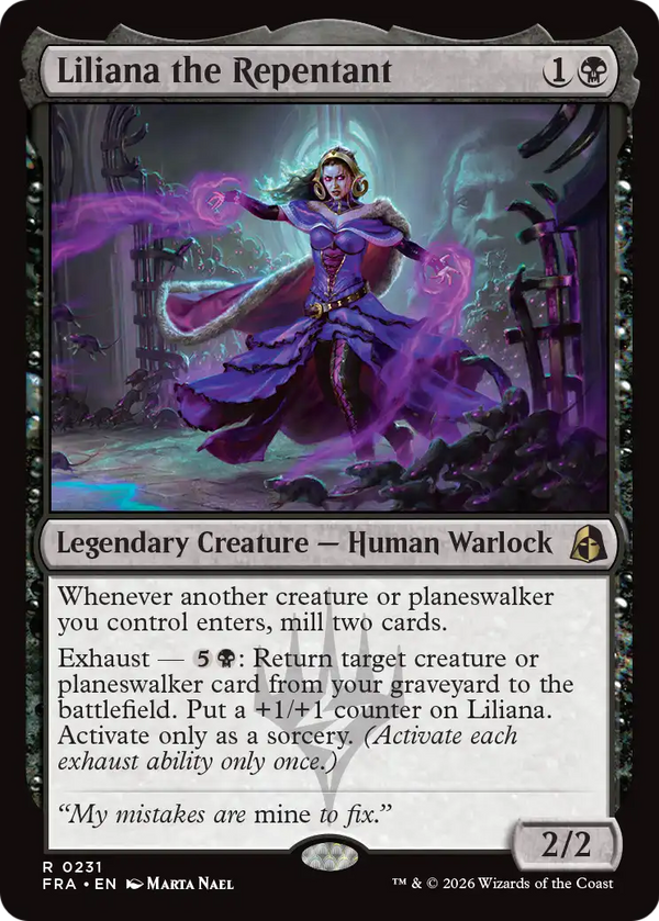 Liliana the Repentant (FRA) (Pre-Order)