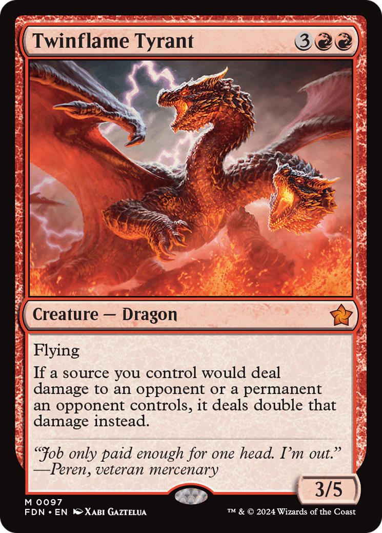 401 Games Canada - Twinflame Tyrant (FDN) 401 Games Canada - Twinflame Tyrant (FDN)