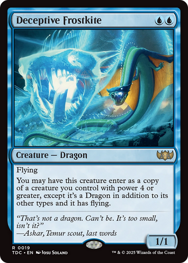 Deceptive Frostkite (TDC)