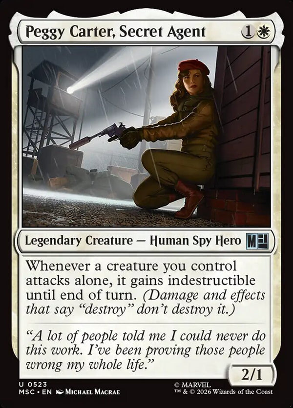 Peggy Carter, Secret Agent (MSC)