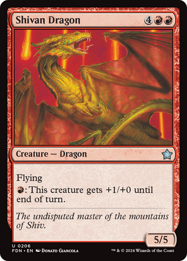 Shivan Dragon (FDN)