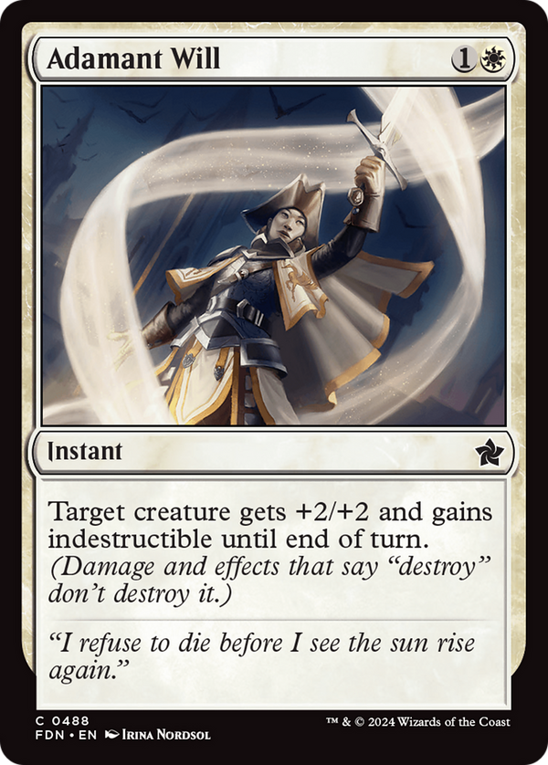 Adamant Will (FDN)