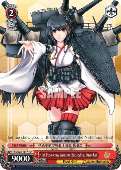 1st Fuso-class Aviation Battleship, Fuso-Kai - KC/S25-TE17 - Trial Deck available at 401 Games Canada