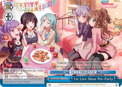 1st Live Show Pre-Party - BD/EN-W03-112 - Climax Common available at 401 Games Canada