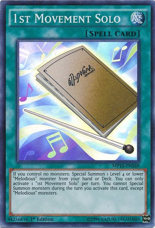 1st Movement Solo - MP15-EN169 - Super Rare - 1st Edition available at 401 Games Canada