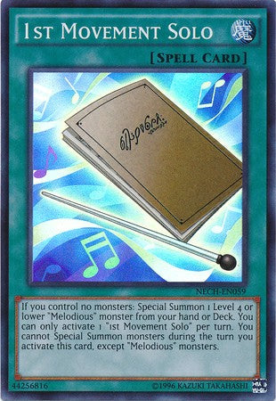 1st Movement Solo - NECH-EN059 - Super Rare - Unlimited available at 401 Games Canada