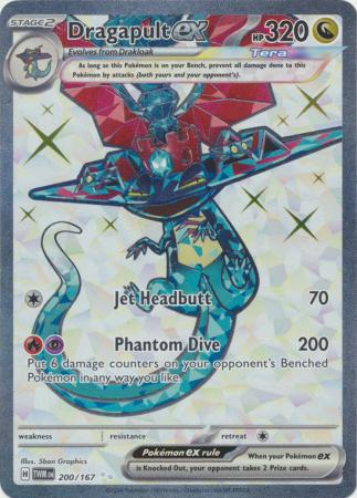 Dragapult ex - 200/167 - Full Art Ultra Rare