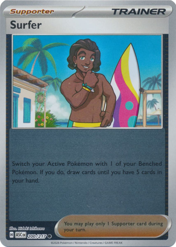 Surfer - 200/217 - Common - Reverse Holo