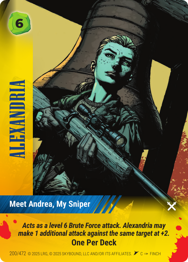Meet Andrea, My Sniper - SKY-200 - Common