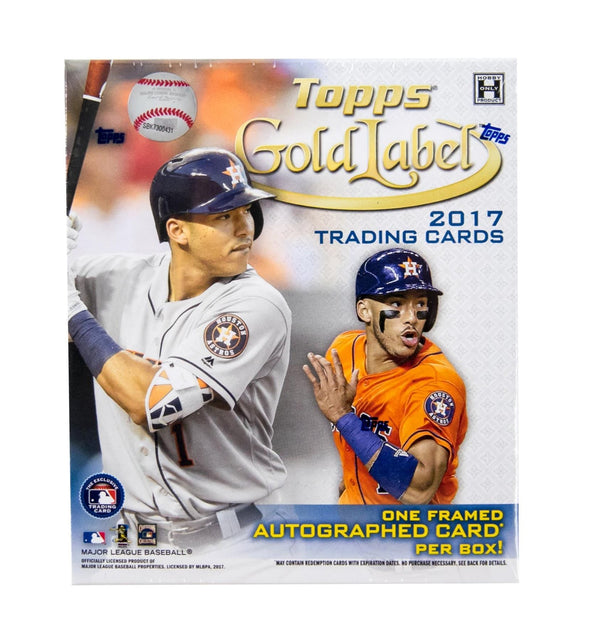 2017 Topps Gold Label Baseball Hobby Box available at 401 Games Canada