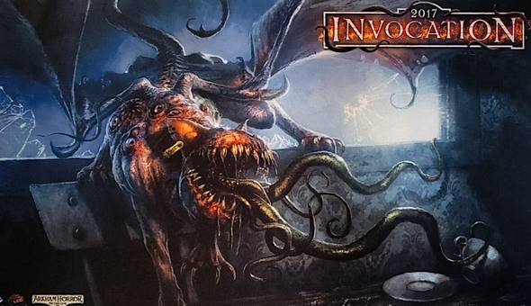 Arkham Horror - 2017 Invocation Playmat (NO PACKAGING OR PROMOTIONAL CARDS)