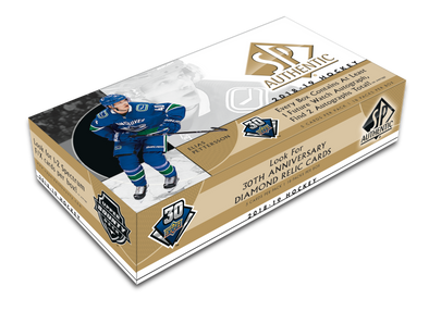2018-19 Upper Deck SP Authentic Hockey Hobby Box available at 401 Games Canada