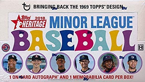 2018 Topps Heritage Minor League Baseball Hobby Box available at 401 Games Canada